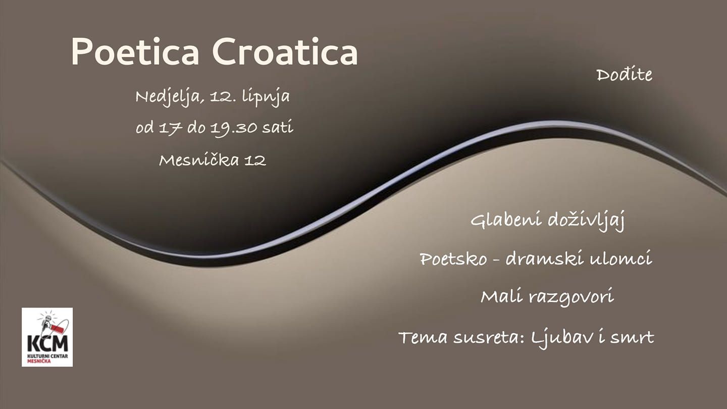 Read more about the article Zvonko Novosel: Poetica Croatica