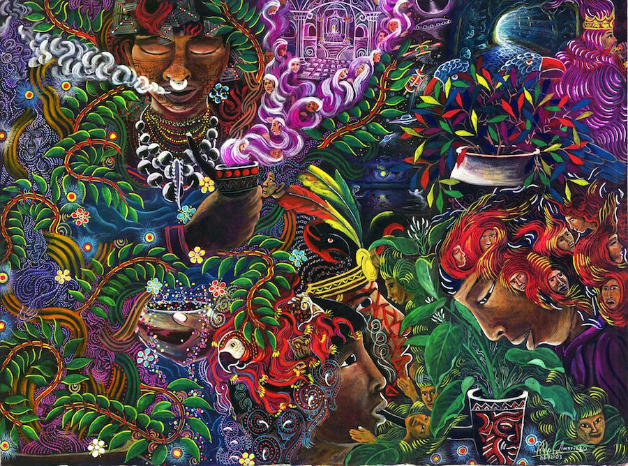 Read more about the article Ayahuasca i DMT – psihoterapija i nevjerojatno duhovno putovanje