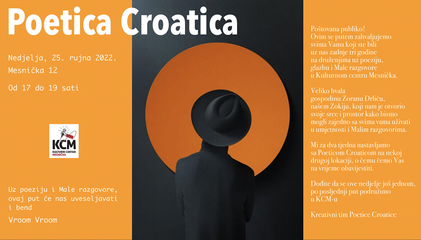 Read more about the article Zvonko Novosel: Poetica Croatica