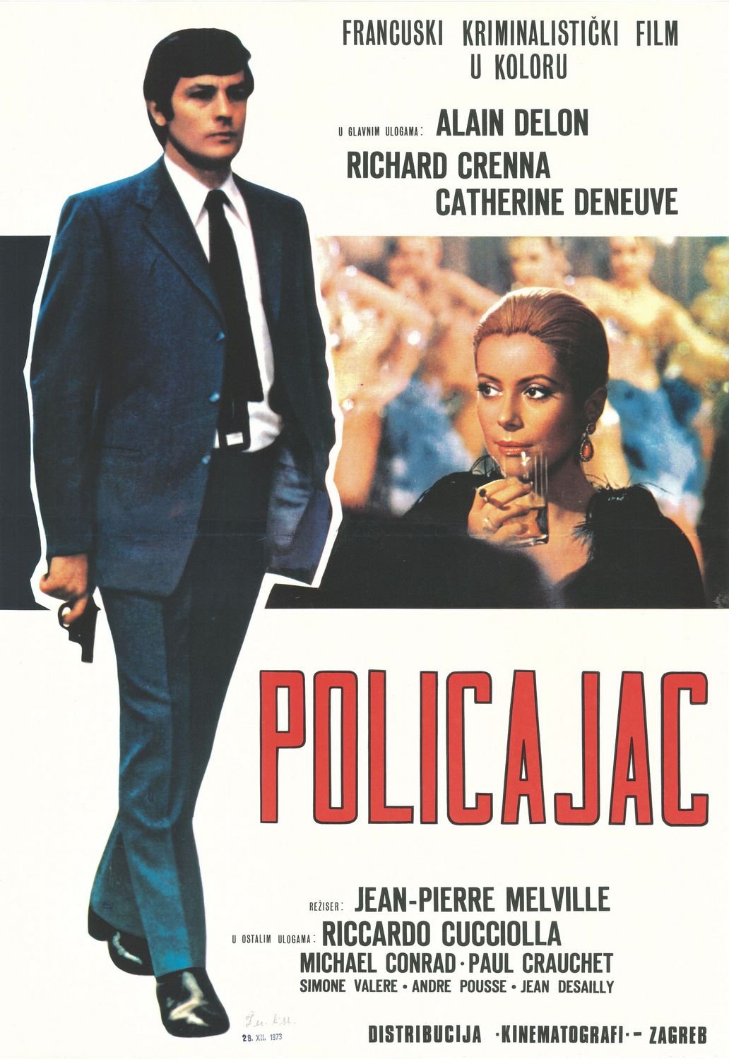 Read more about the article Godišnjica premijere filma Policajac redatelja Jean-Pierrea Melvillea