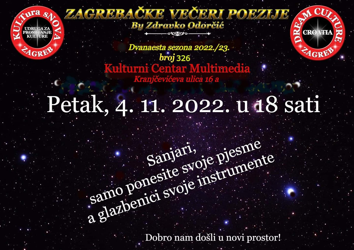 Read more about the article Zdravko Odorčić: Zagrebačke večeri poezije