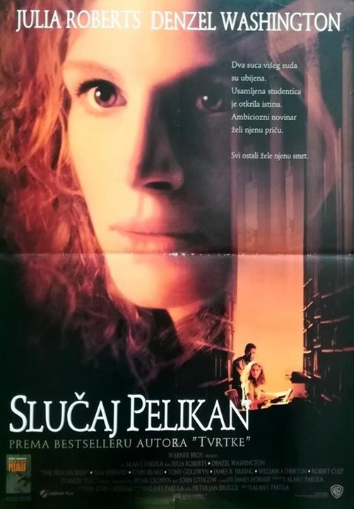 Read more about the article Godišnjica premijere trilera Slučaj Pelikan Alana J. Pakule