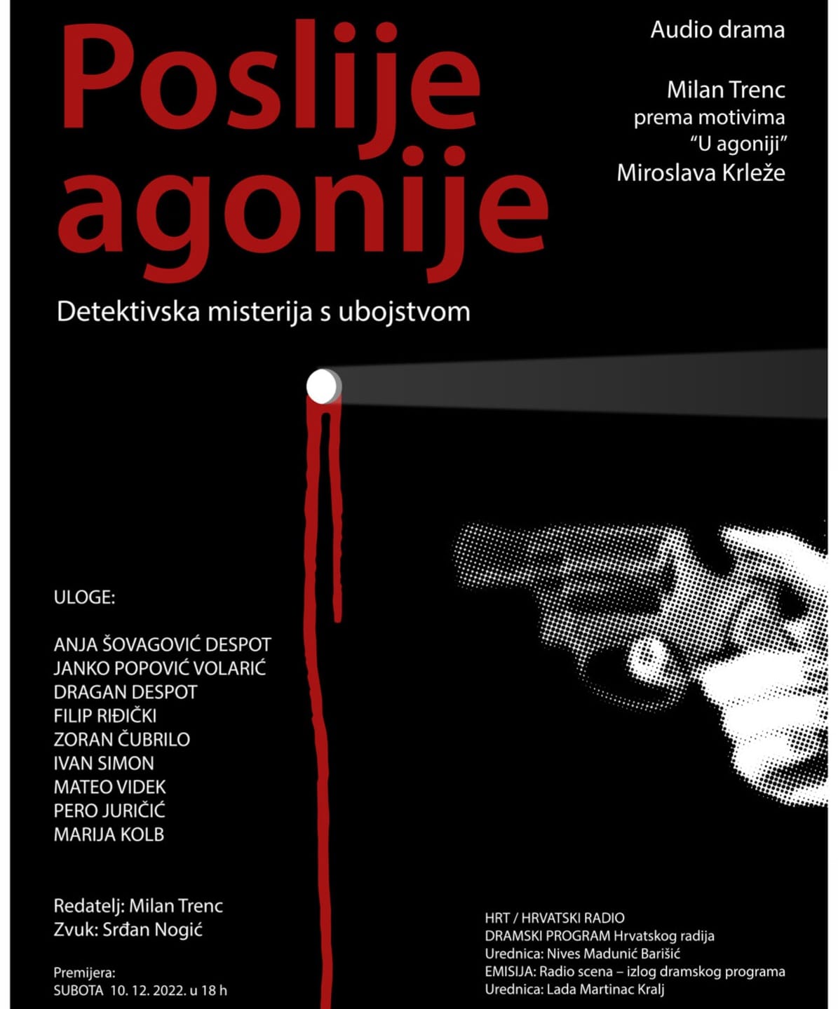 Read more about the article Slušaonica: Radiodrama Poslije agonije Milana Trenca