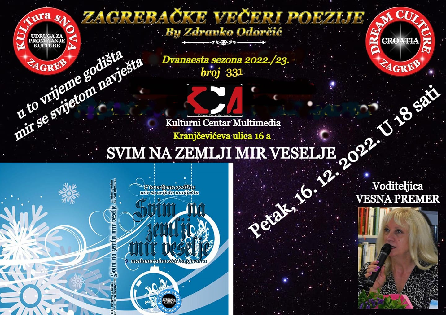 Read more about the article Zdravko Odorčić: Zagrebačke večeri poezije