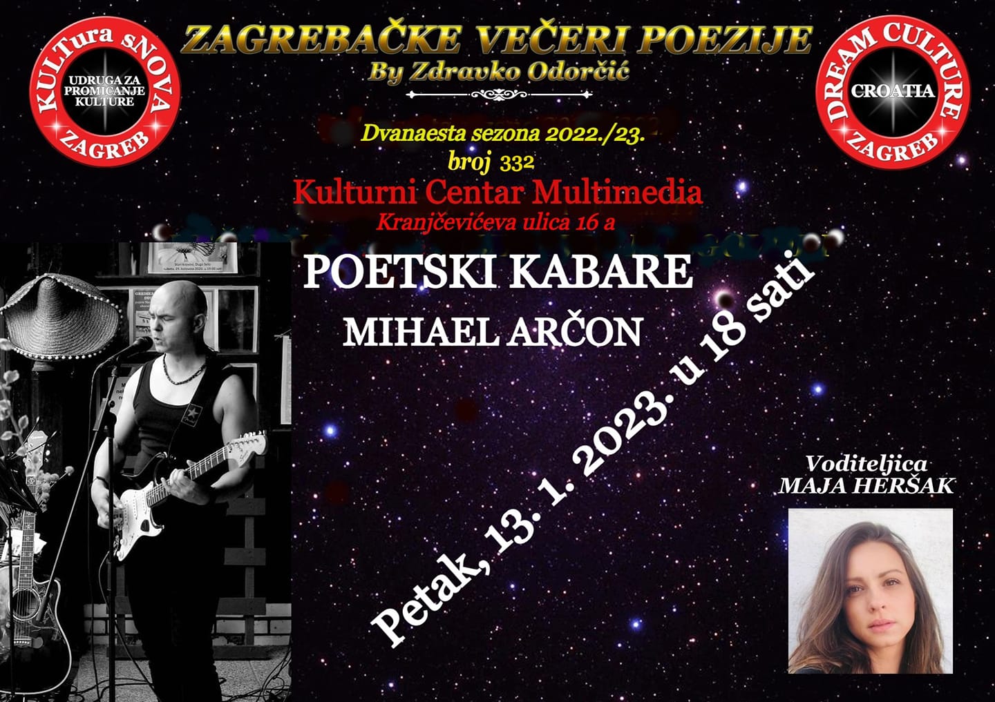 Read more about the article Zdravko Odorčić: Zagrebačke večeri poezije