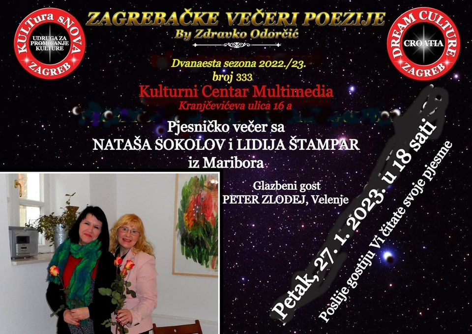 Read more about the article Zdravko Odorčić: Zagrebačke večeri poezije
