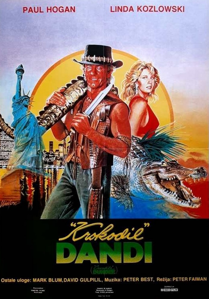 Read more about the article Godišnjica premijere filma Krokodil Dundee Petera Faimana