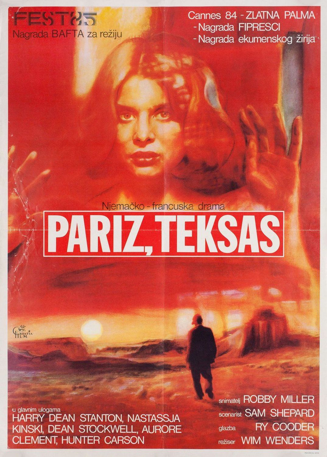 Read more about the article Godišnjica premijere filma Pariz, Teksas redatelja Wima Wendersa