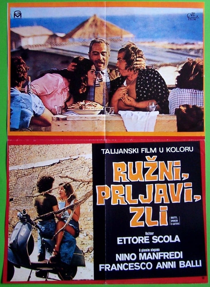 Read more about the article Godišnjica pretpremijere kultnog filma Ružni, prljavi, zli Ettorea Scole