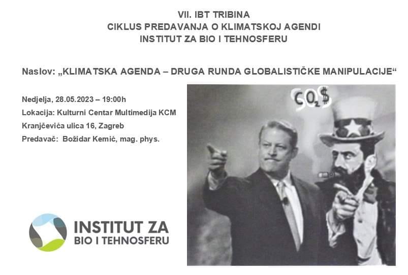 Read more about the article Institut za biosferu i tehnosferu: Ciklus predavanja o klimatskoj agendi