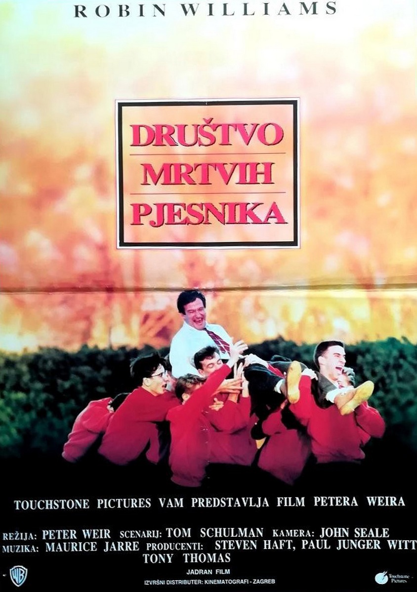 Read more about the article Godišnjica premijere filma Društvo mrtvih pjesnika Petera Weira