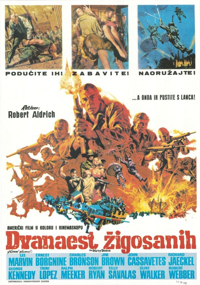 Read more about the article Godišnjica premijere filma Dvanaest žigosanih Roberta Aldricha