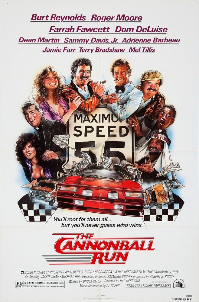 Read more about the article Godišnjica premijere filma Utrka Cannonball redatelja Hala Needhama