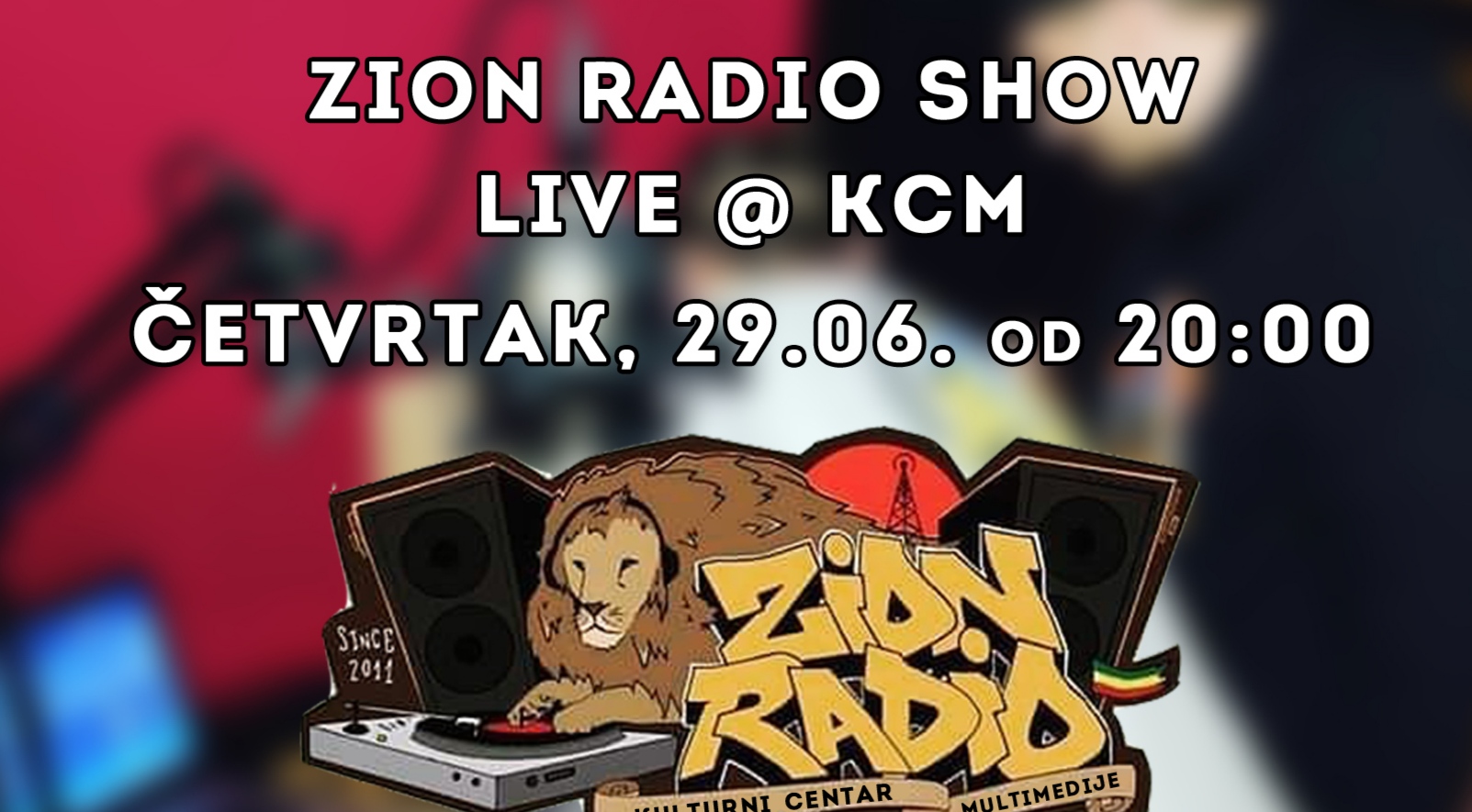 Read more about the article Zion Radio Show: Live session at KCM