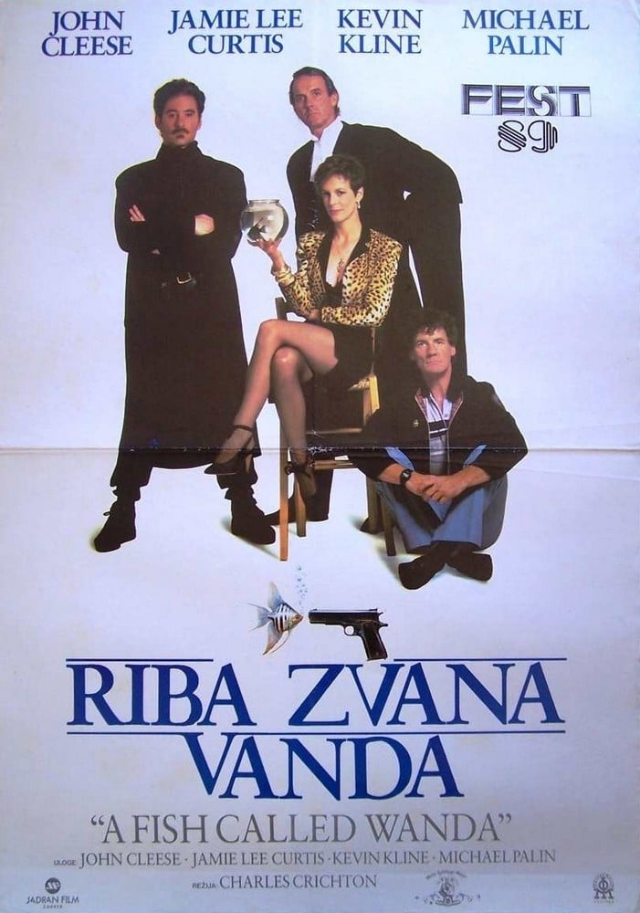 Read more about the article Godišnjica premijere komedije Riba zvana Vanda Charlesa Crichtona