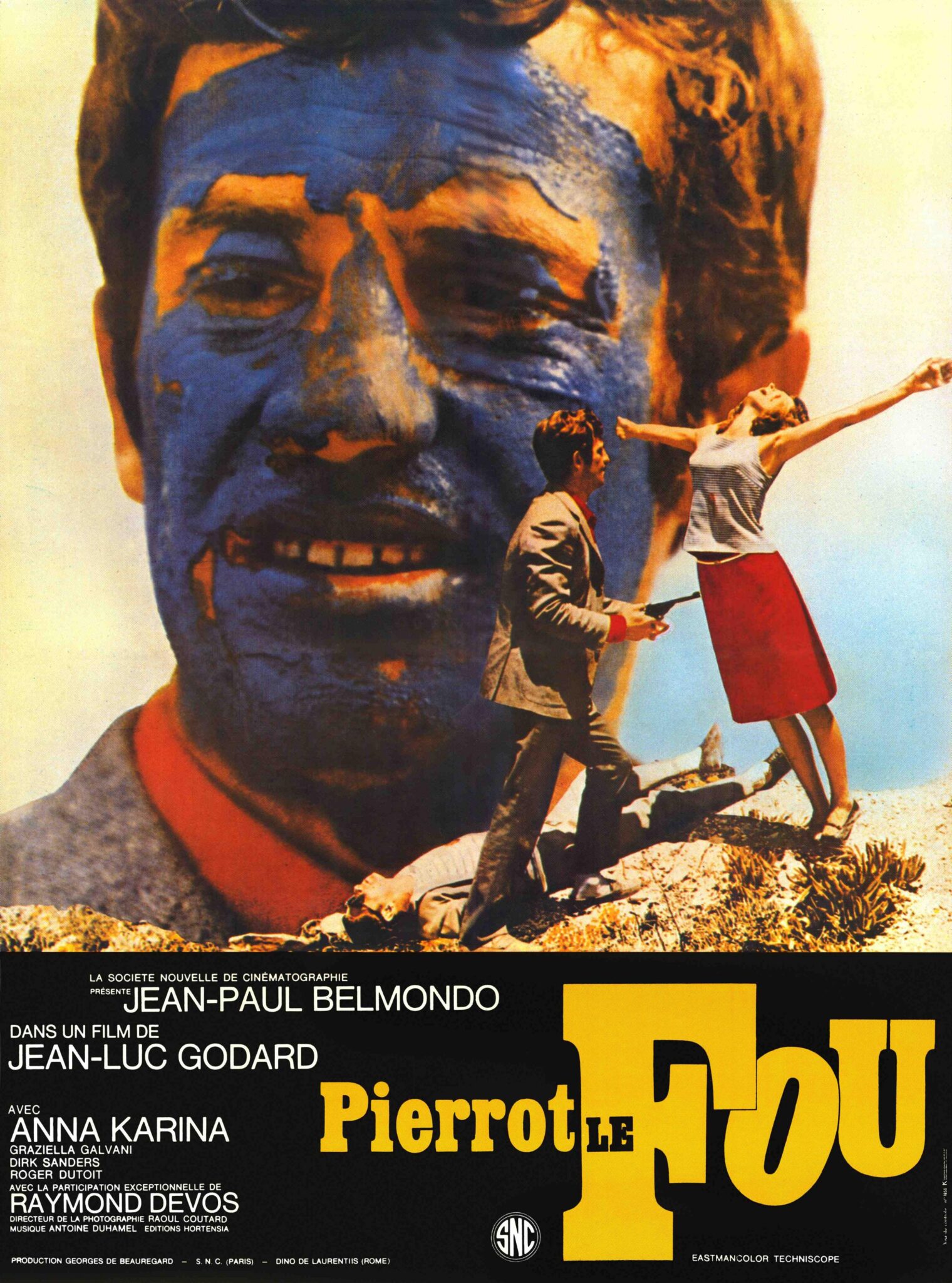 Read more about the article Godišnjica kinopremijere filma Ludi Pierrot slavnoga Jean-Luca Godarda