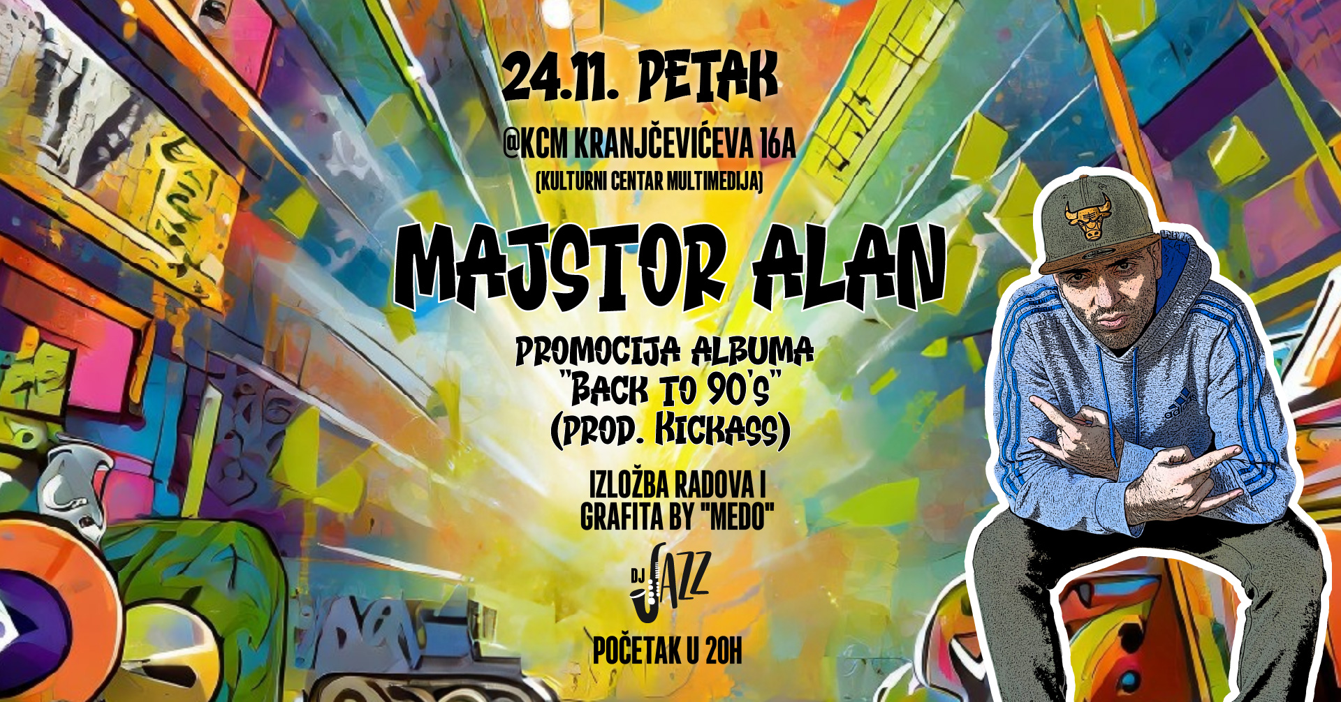 Read more about the article West Jam at KCM: Majstor Alan – Back to 90s