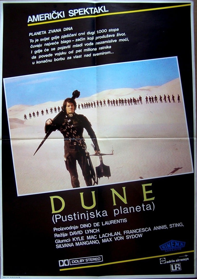 Read more about the article Godišnjica kinopremijere filma Dina – pješčani planet Davida Lyncha